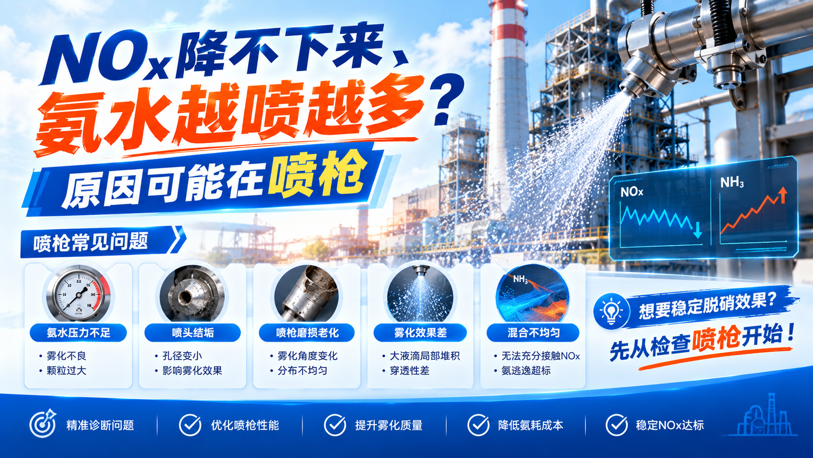 氨水喷枪选型