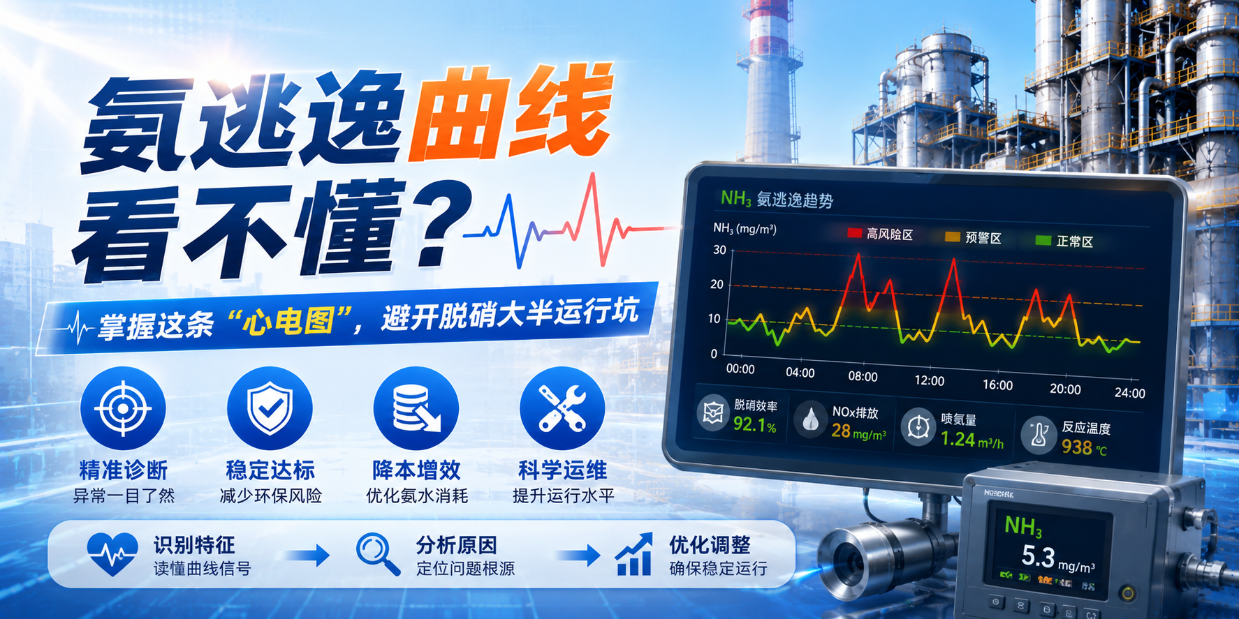 氨逃逸曲线
