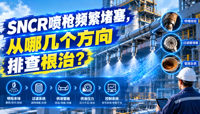 SNCR喷枪堵塞排查指南
